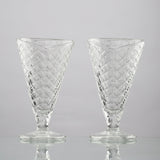 Glass Gelato Icecream Cup- Set Of 2 - The Decor Mart 