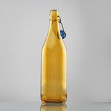 Glass Tint Flip Bottle- Orange - The Decor Mart 