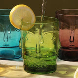 Glass Assorted Malibu Short Tiki  Glass- Set Of 2 - The Decor Mart 