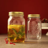 Country Style Storage Jar- Set Of 2 - The Decor Mart 
