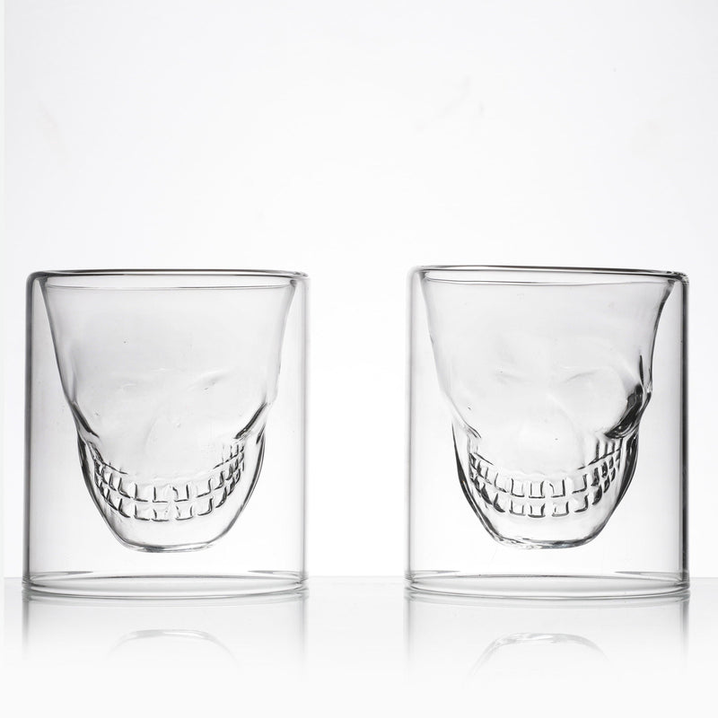 Skull Whiskey Glass - The Decor Mart 