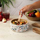 Wooden Multipurpose Bowl-Spring Meadow - The Decor Mart 