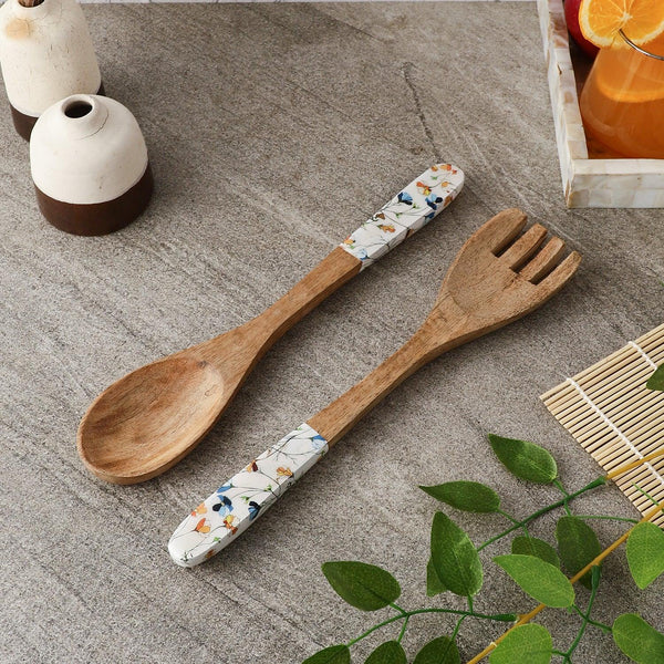 Wooden Cutlery- Spring Meadow - The Decor Mart 