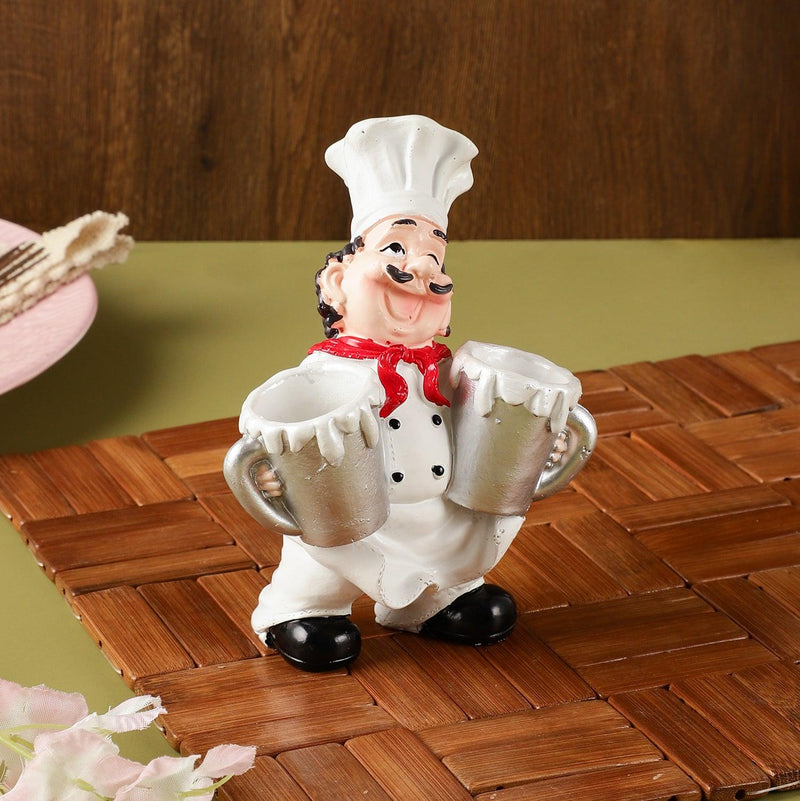 Ceramic Chef Toothpick Holder - The Decor Mart 