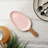 Shovel Ceramic Serving Platter- Pink - The Decor Mart 