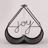 Joy Testube Planter- Black - The Decor Mart 