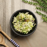 Wooden Salad Bowl Matte Black - The Decor Mart 