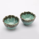 Ceramic Seaweed Serving Bowl- Set  Of 2 - The Decor Mart 