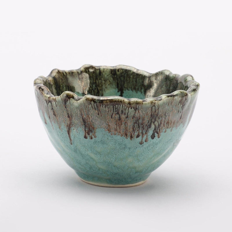 Ceramic Seaweed Serving Bowl- Set  Of 2 - The Decor Mart 