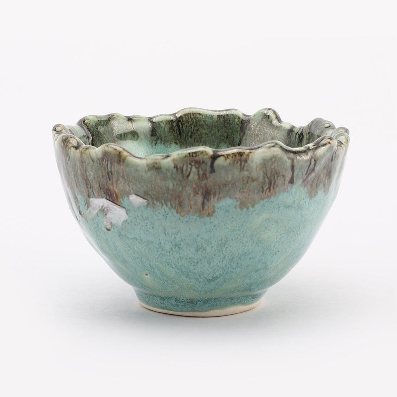 Ceramic Seaweed Bowl- Set of 4 - The Decor Mart 