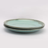 Ceramic Seaweed Quarter Plate- Set  Of 2 - The Decor Mart 
