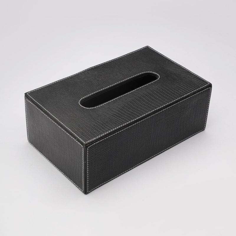 The Decor Mart Premium Leather Tissue Box - The Decor Mart 