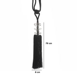 The Decor Mart Curtain Holder And Tassel (Tie-Back Black) - Pack Of 2 - The Decor Mart 