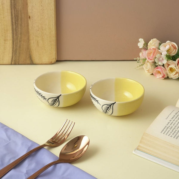 Abstract Ceramic Bowl- Set of 2