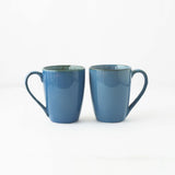 Cobalt Blue Ceramic Coffee Mug- Set of 4
