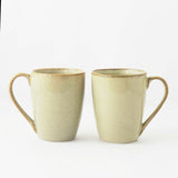Rustic Grey Ceramic Coffee Mug- Set of 4