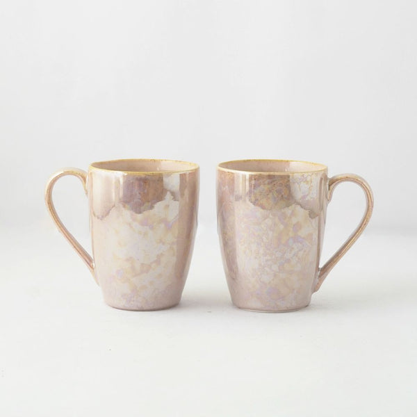 Holographic Ceramic Coffee Mug- Set of 4