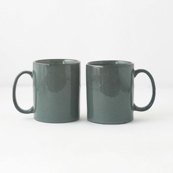 Blue Hot Chocolate Ceramic Mug- Set of 4