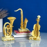 Musical Instruments Table Decor- Set Of 3