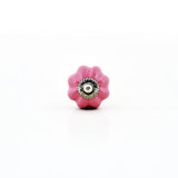 Pink Ceramic Decorative Knobs - Set Of 4 - The Decor Mart 