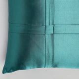 Satin Cushion Cover- Turquoise (Set of 2) - The Decor Mart 