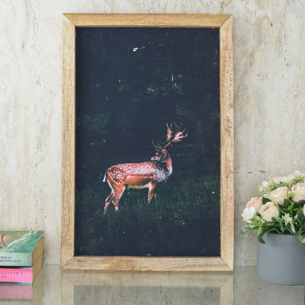 Deer Wildlife Canvas Painting
