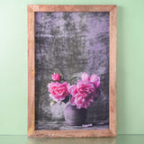 Pink Peonies Canvas Painting