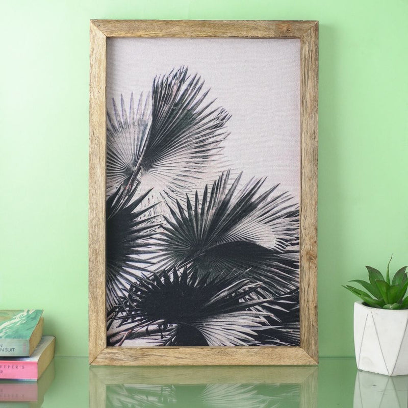 Fan Palm Canvas Painting 