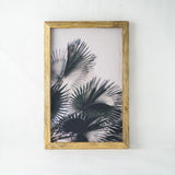 Fan Palm Canvas Painting 