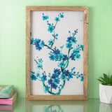 Blue Blossoms Canvas Painting