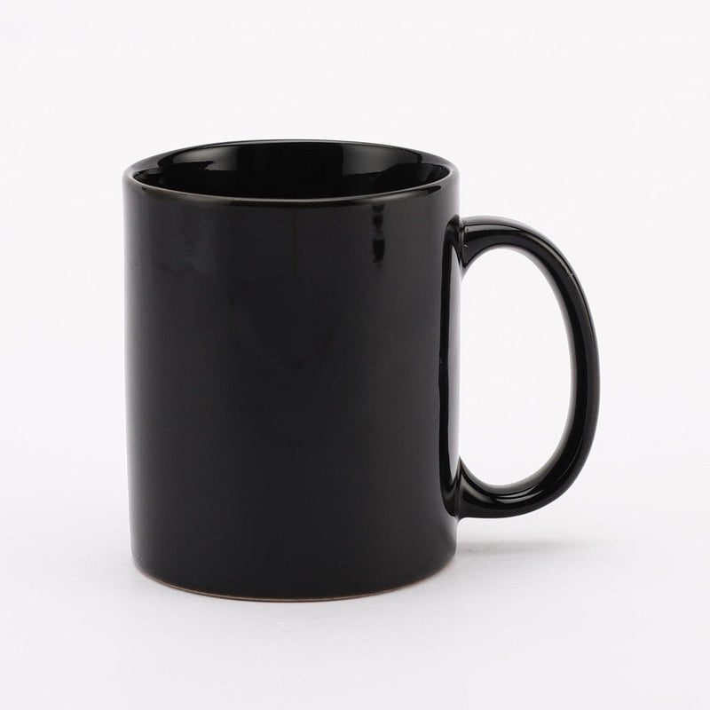 Ceramic Minimal Black Mug - Set of 6 - The Decor Mart 