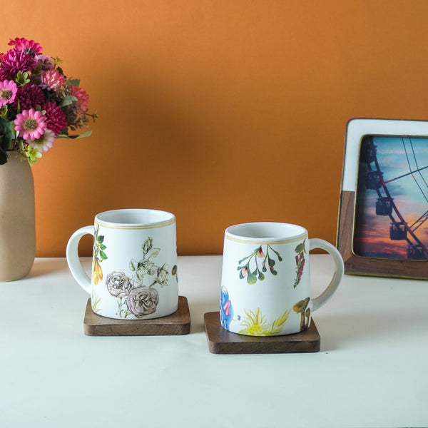 Floral Ceramic Mug