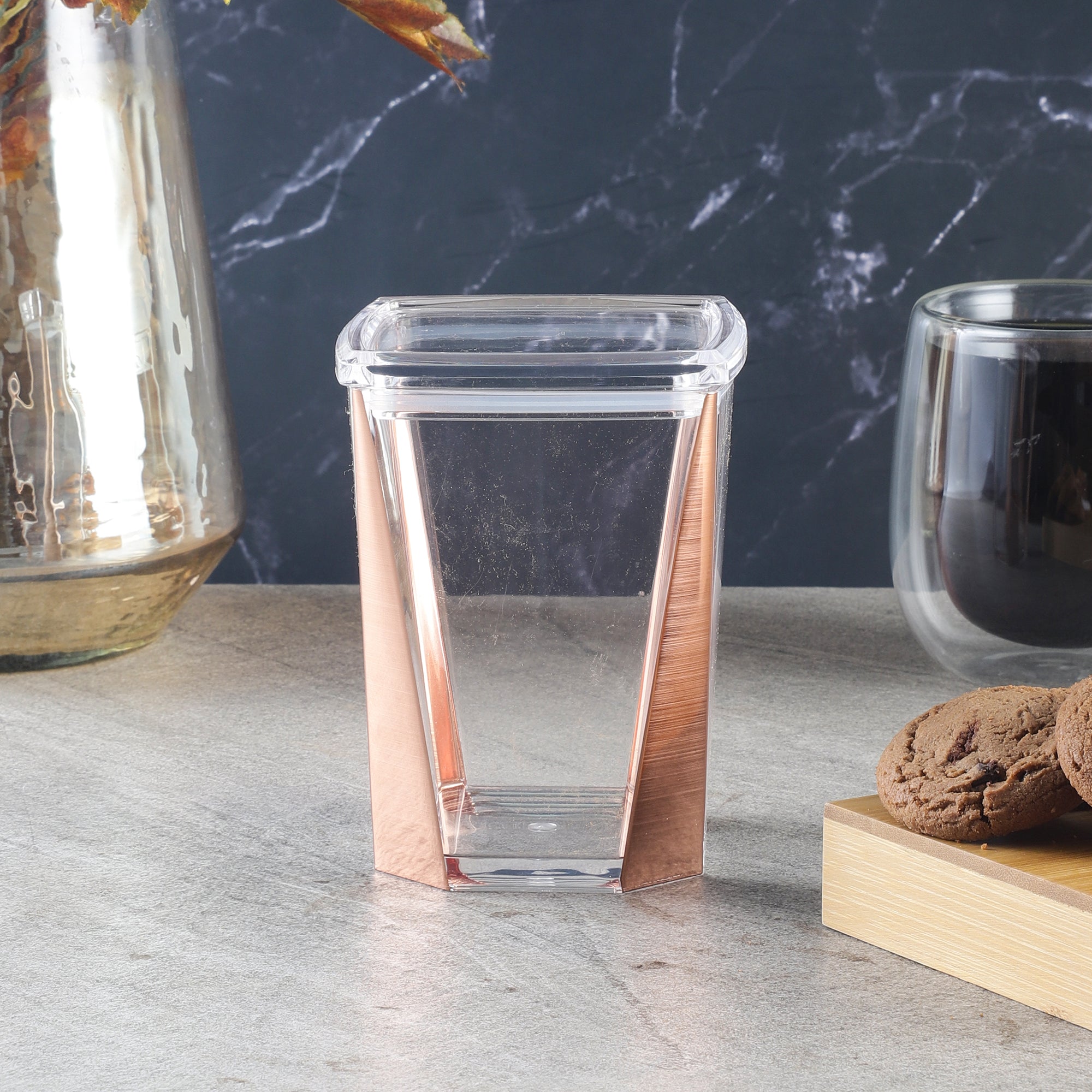 Transparent Acrylic Storage Container- Large – The Decor Mart