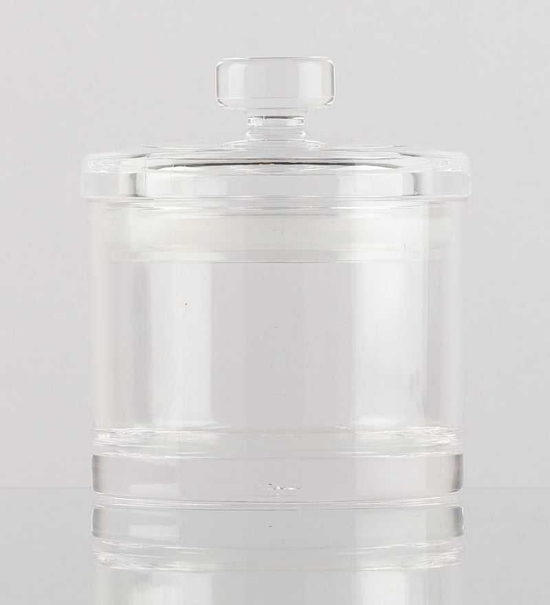 Round Acrylic Storage Container- Small