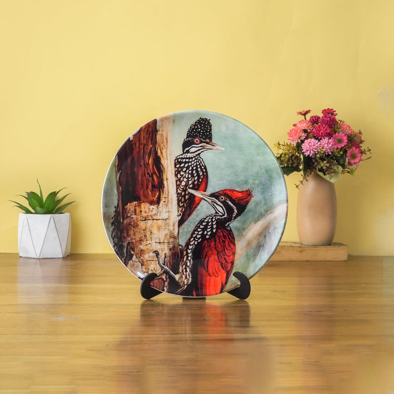 Woodpecker Tree Wall Plate