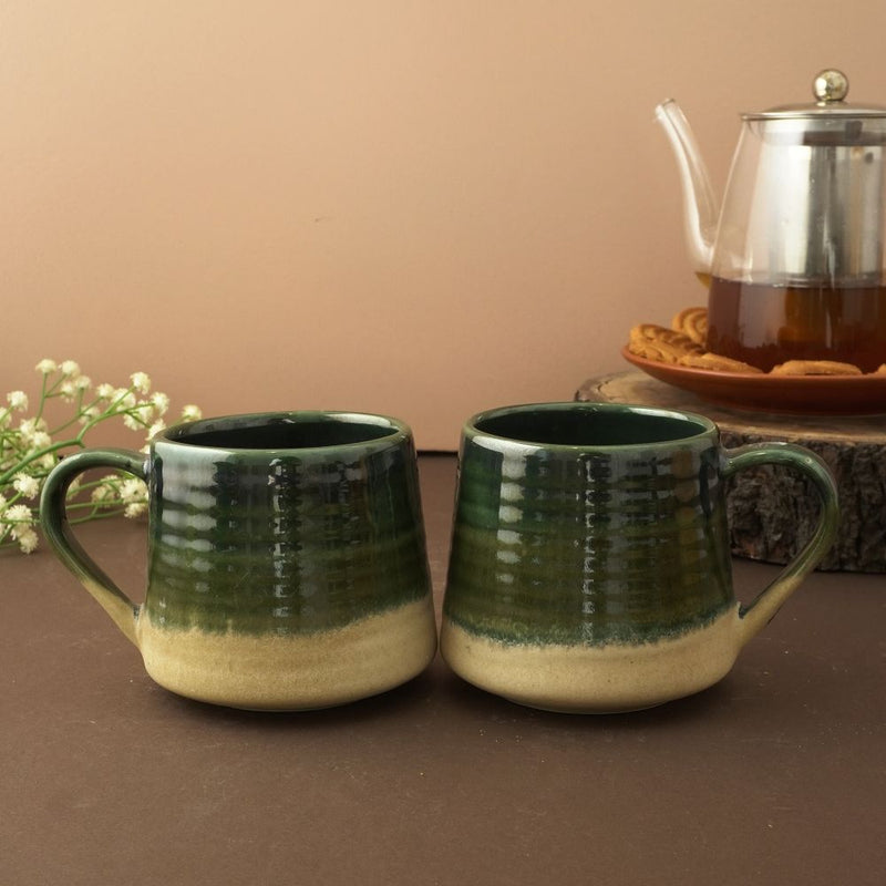 Ceramic Pear Coffee Mug- Set of 2