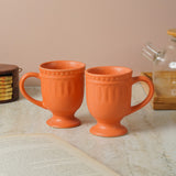 Royal Orange Ceramic Mug