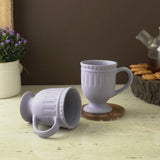Royal lilac Ceramic Mug- Set of 2 