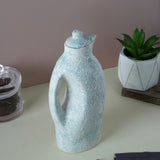Blue Floral Ceramic Oil Dispenser