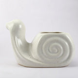 Ceramic Snail Planter - The Decor Mart 